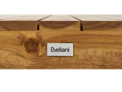 Tavolino da giardino MARETTIMO 60 cm 110 cm Legno di acacia certificato Marrone