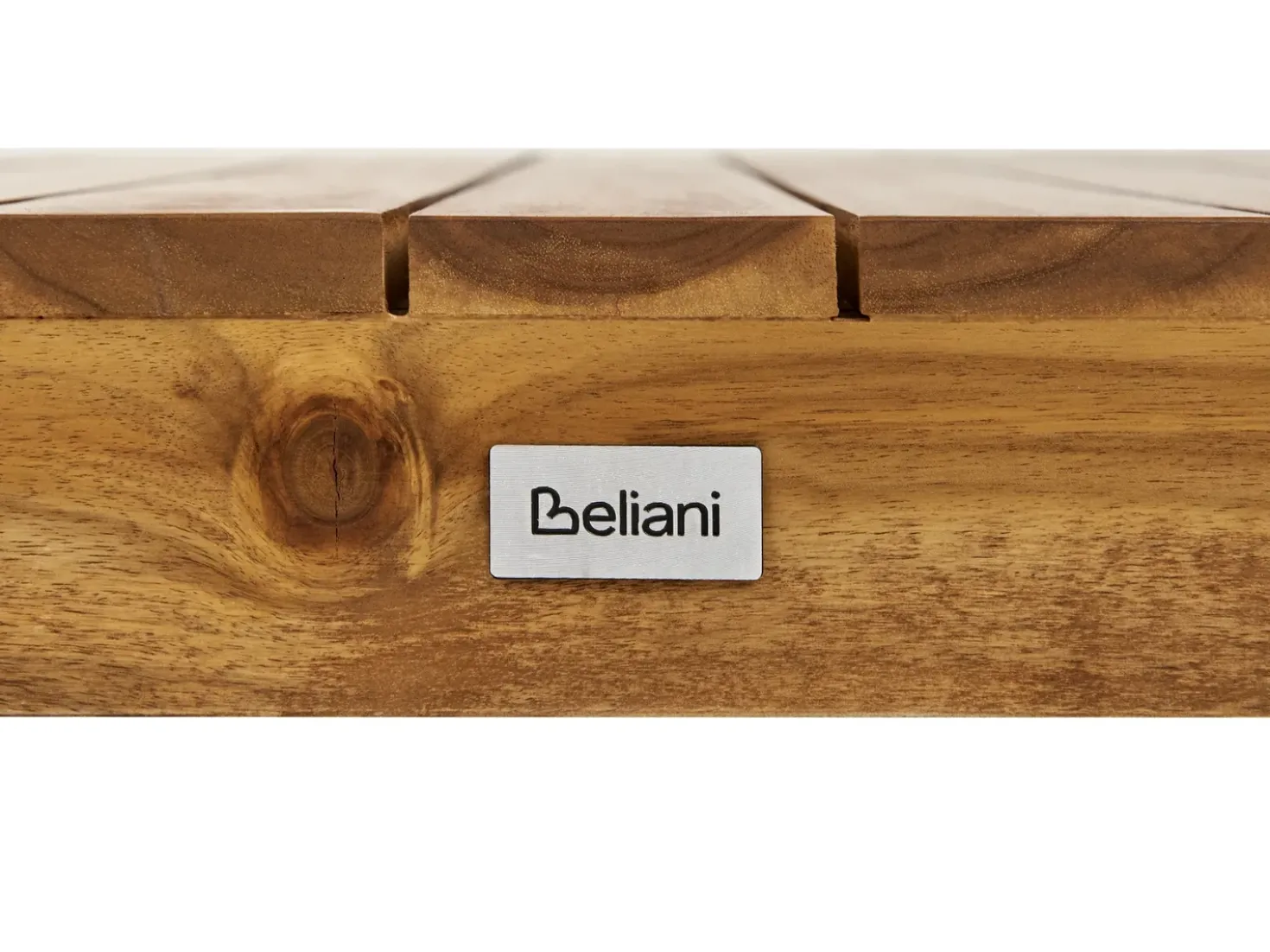 Tavolino da giardino MARETTIMO 60 cm 110 cm Legno di acacia certificato Marrone