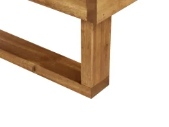 Tavolino da giardino MARETTIMO 60 cm 110 cm Legno di acacia certificato Marrone