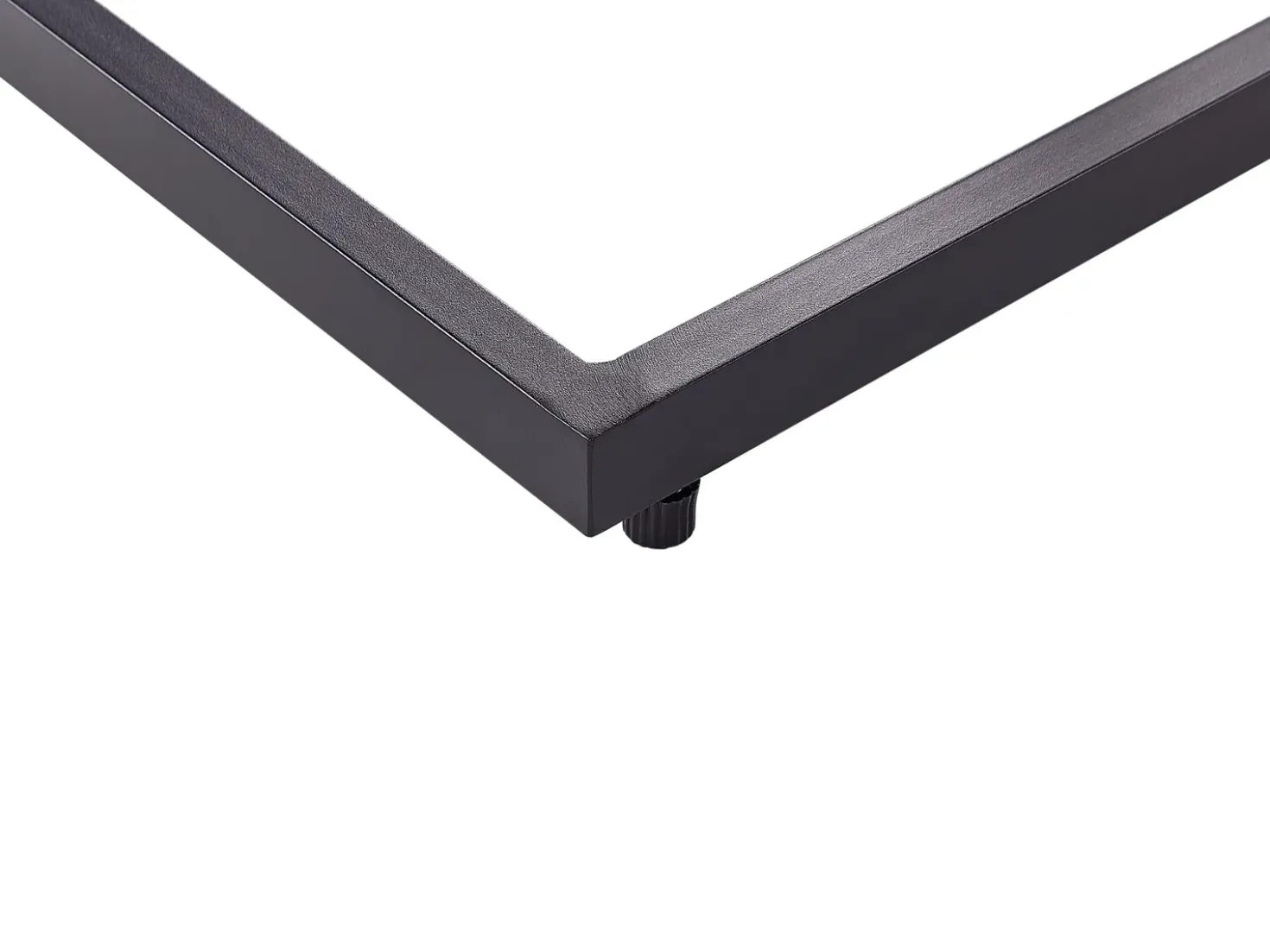 Tavolino da giardino MESSINA 60 cm 35 cm Nero