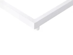 Tavolino da giardino MESSINA 60 cm 35 cm Bianco