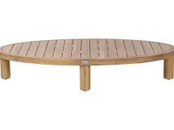 Tavolino da giardino NUMANA 140 cm 70 cm Legno d'acacia Marrone chiaro