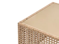 Tavolino da giardino OMEGANA 66 cm 66 cm Rattan sintetico (PE) Beige