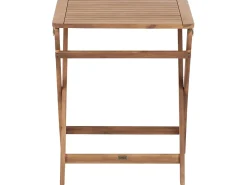 Tavolino da giardino PARAGGI 60 cm 60 cm Legno di acacia certificato Marrone