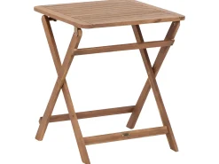 Tavolino da giardino PARAGGI 60 cm 60 cm Legno di acacia certificato Marrone