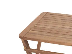 Tavolino da giardino PARAGGI 60 cm 60 cm Legno di acacia certificato Marrone