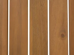 Tavolino da giardino TIMOR 90 cm 75 cm Legno di acacia certificato Marrone chiaro