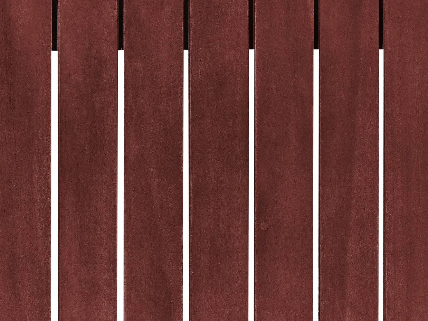 Tavolino da giardino TIMOR 90 cm 75 cm Legno d'acacia Rosso scuro
