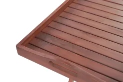 Tavolino da giardino TOSCANA Legno d'acacia Marrone scuro