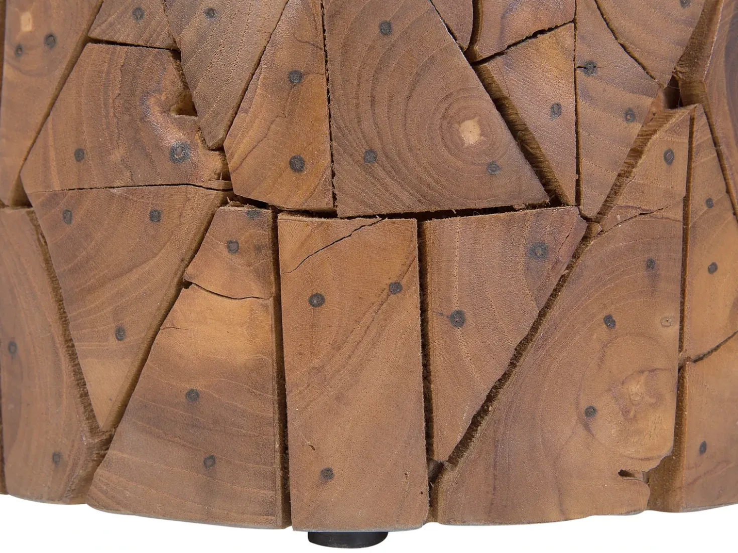 Tavolino DAWSON Legno di teak Marrone
