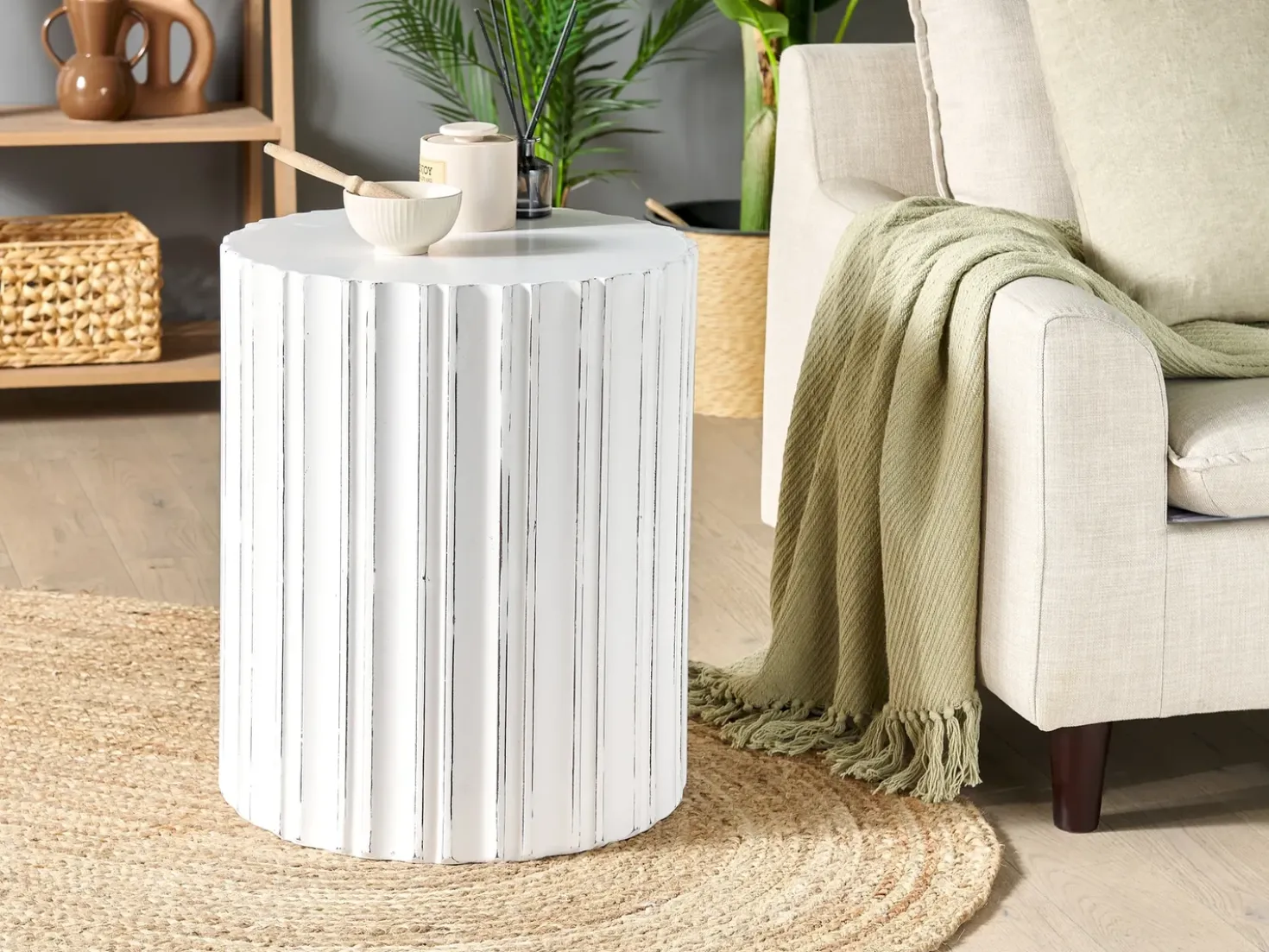 Tavolino DEULI Bianco