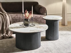 Tavolino DORA Ceramica Nero