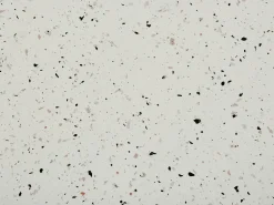 Tavolino EDOLO 37 cm 37 cm Effetto terrazzo Terrazzo Bianco