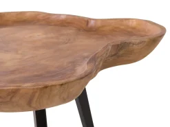 Tavolino ELSA Legno di teak Marrone