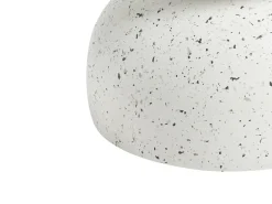 Tavolino FALIRO 37 cm 37 cm Effetto terrazzo Terrazzo Bianco
