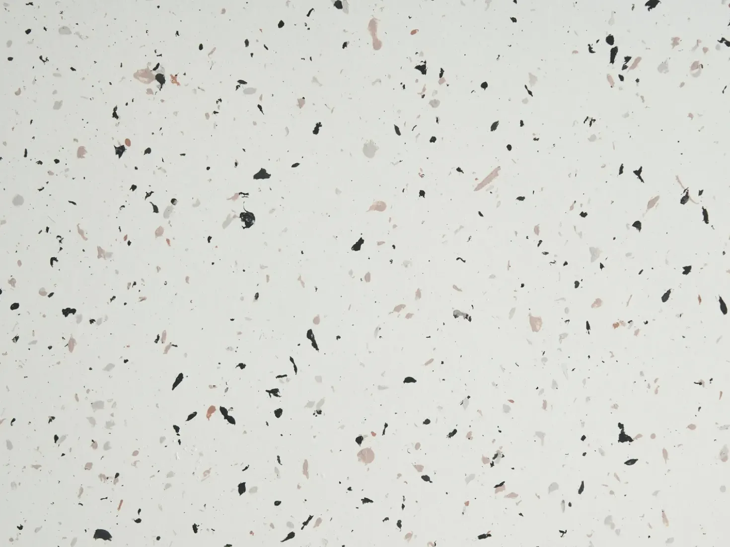 Tavolino FALIRO 37 cm 37 cm Effetto terrazzo Terrazzo Bianco