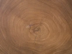 Tavolino GORDON Legno di teak Argento