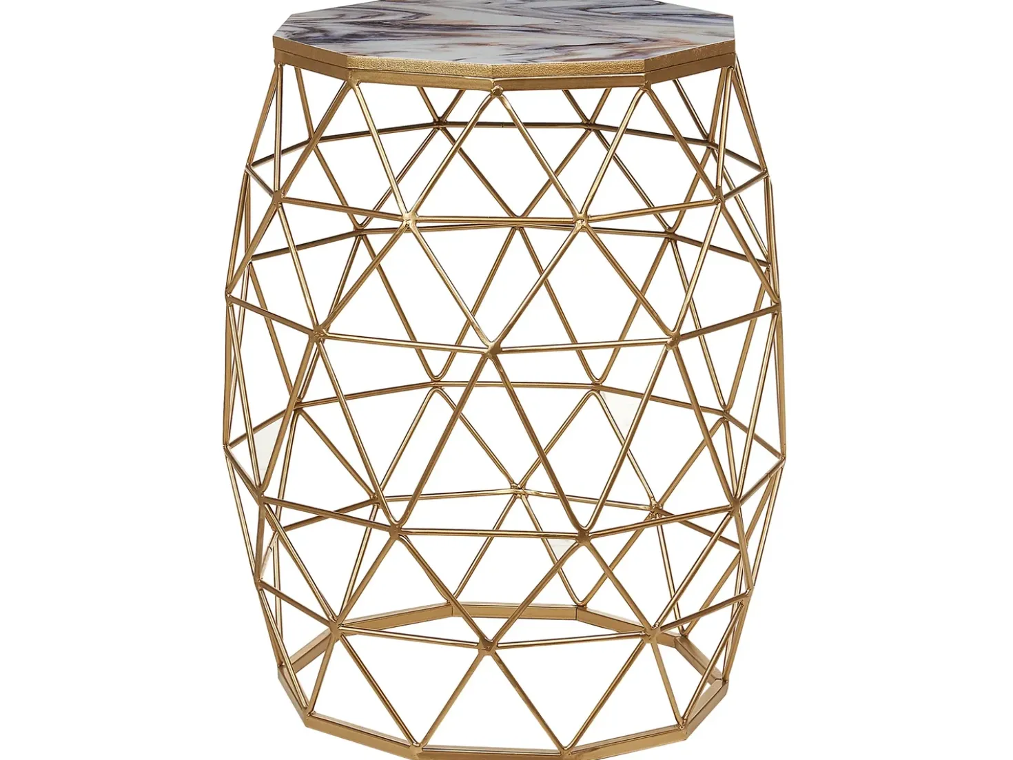 Tavolino HALSEY Oro