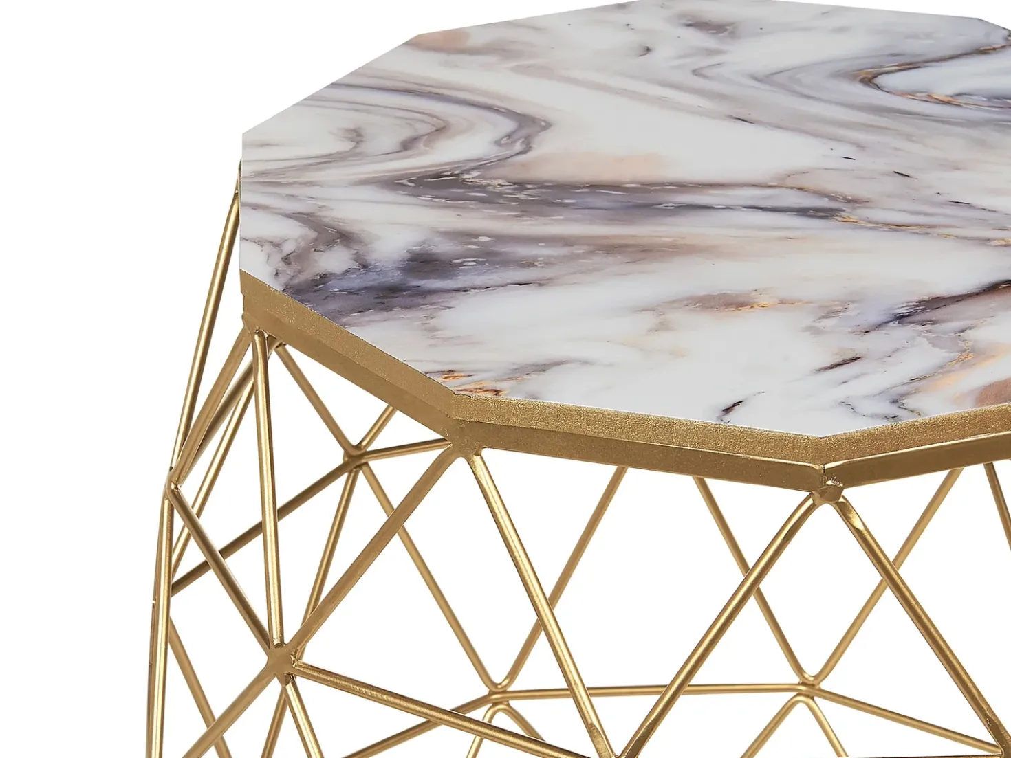 Tavolino HALSEY Oro