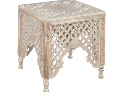 Tavolino KADMA Legno di mango Marrone chiaro
