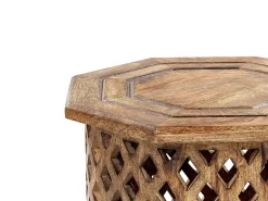 Tavolino KHANPUR Legno di mango Marrone