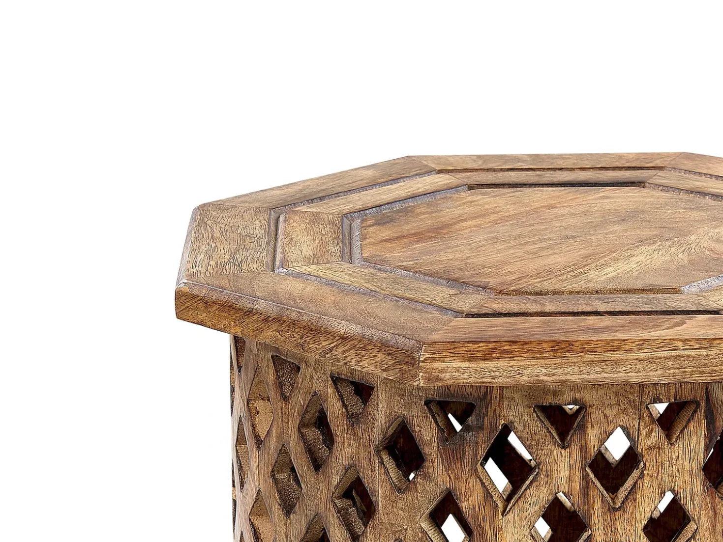 Tavolino KHANPUR Legno di mango Marrone