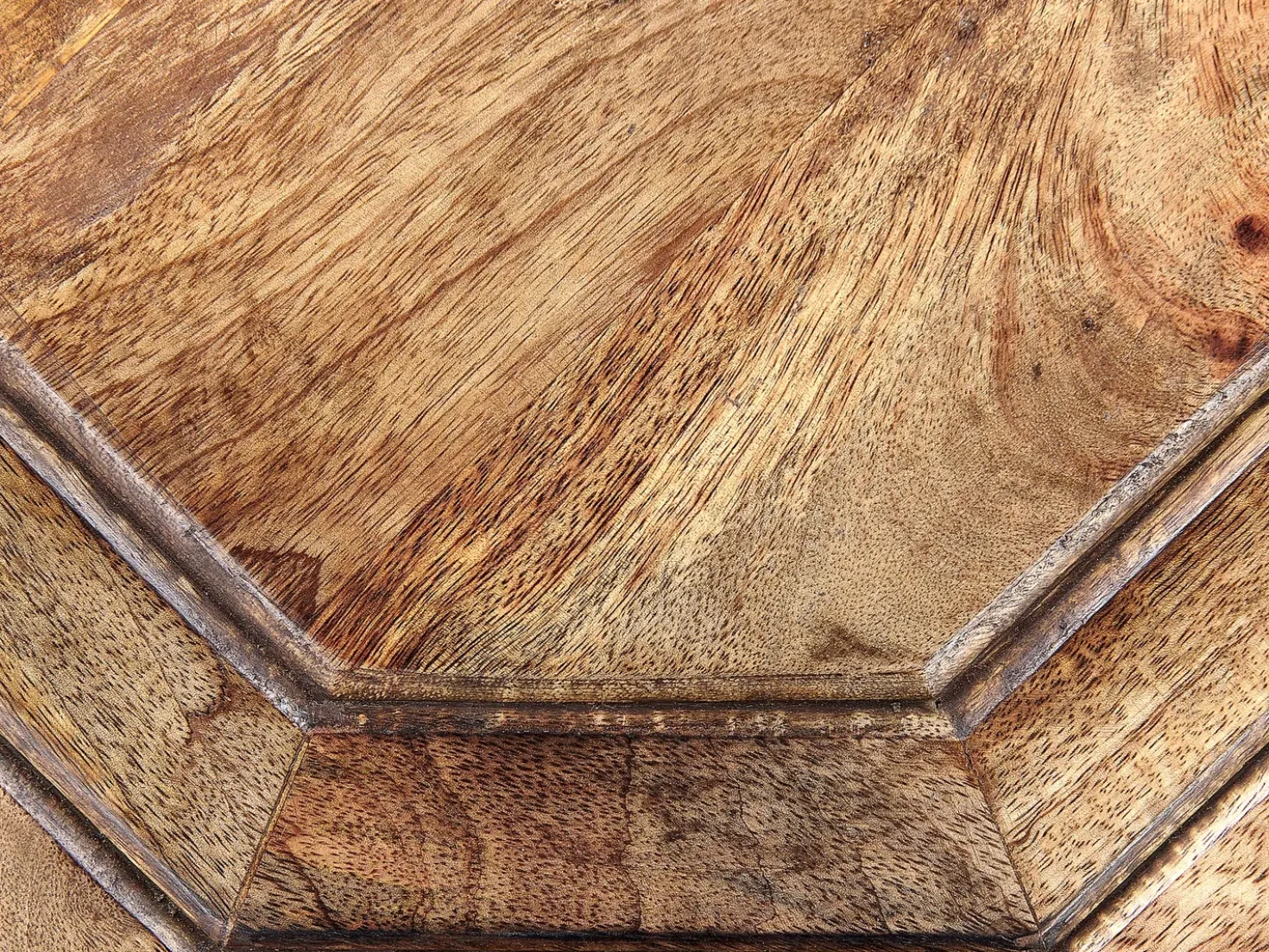 Tavolino KHANPUR Legno di mango Marrone