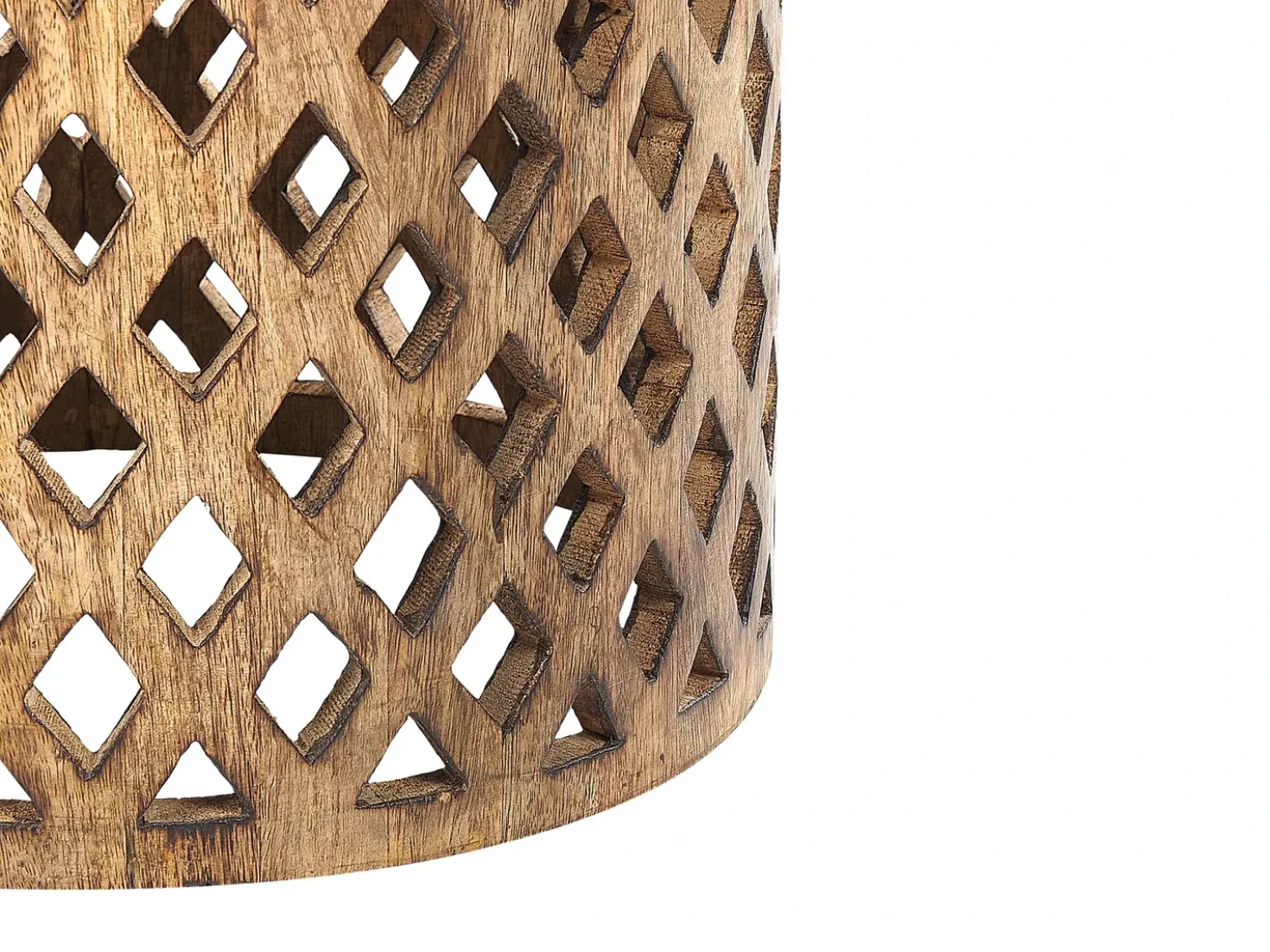 Tavolino KHANPUR Legno di mango Marrone