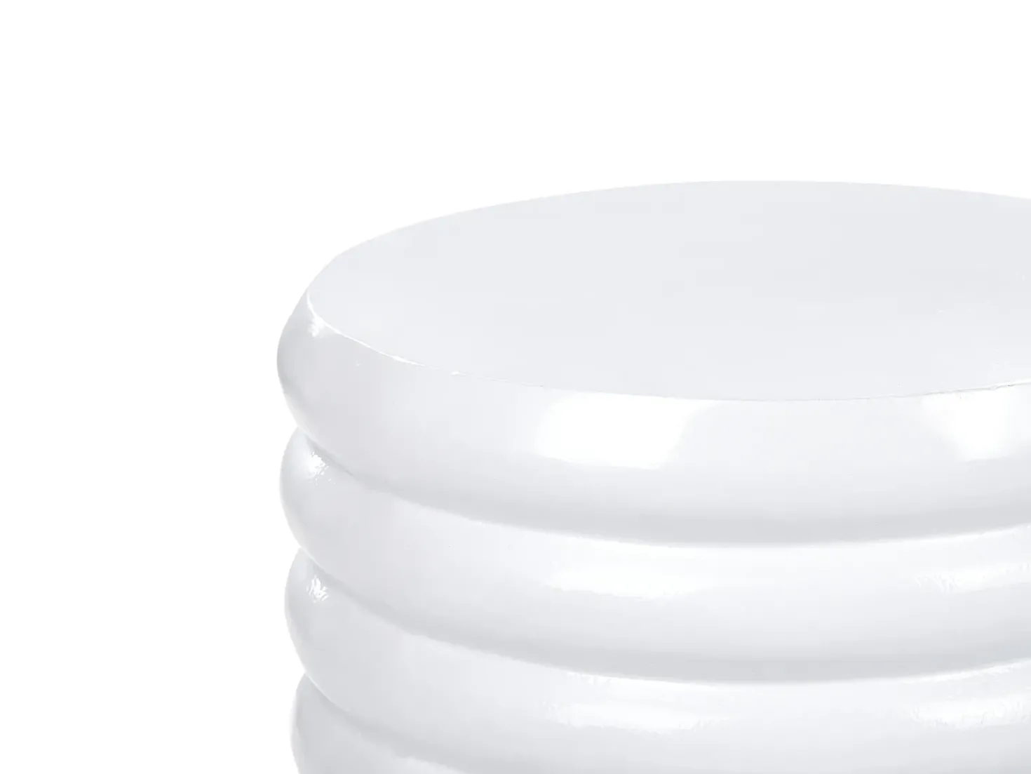 Tavolino KIKIWA Metallo Bianco