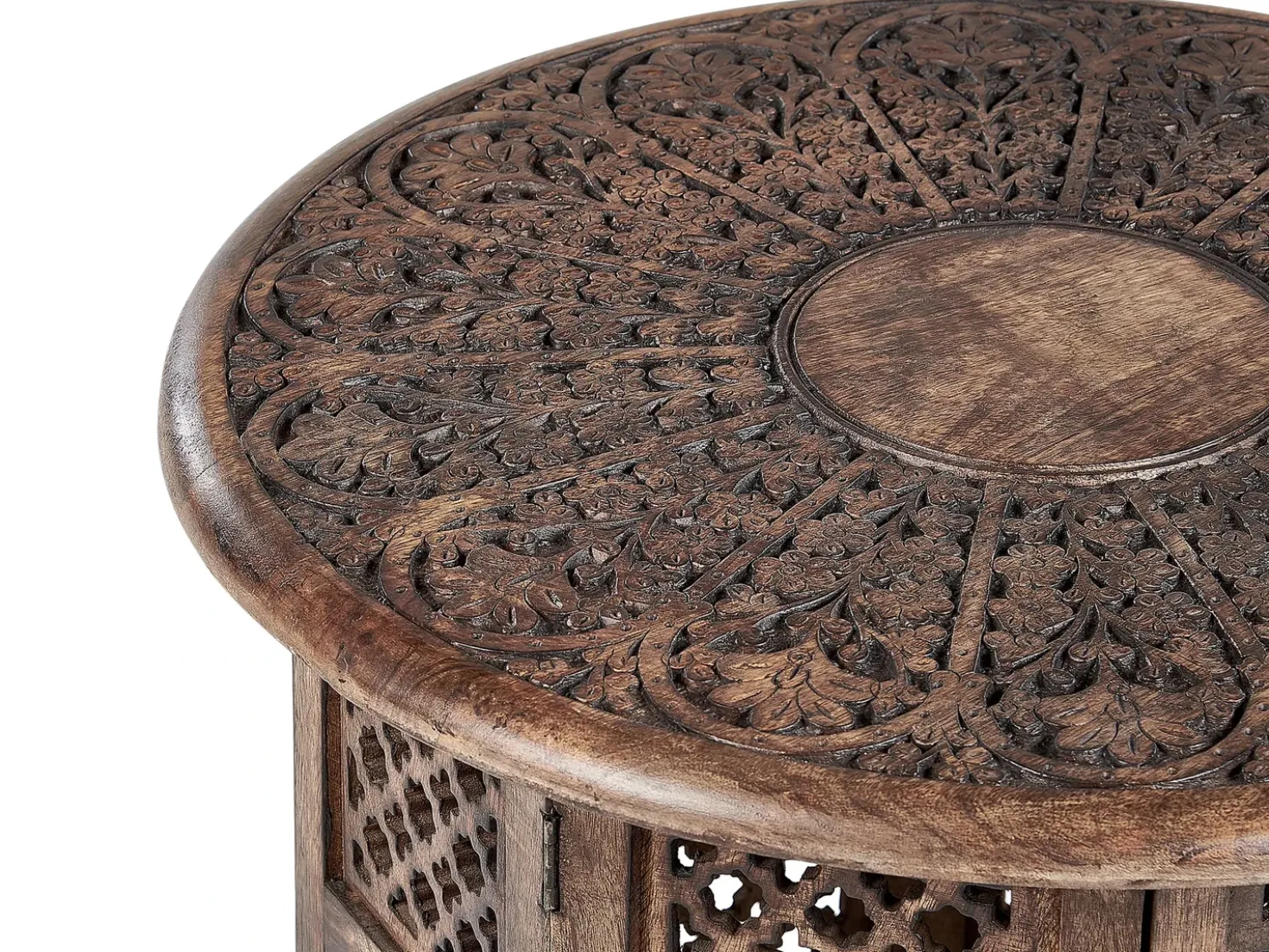 Tavolino KUMALI Legno di mango Marrone