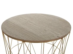 Tavolino LANARK Oro con contenitore