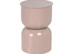 Tavolino LETTA Metallo Beige chiaro