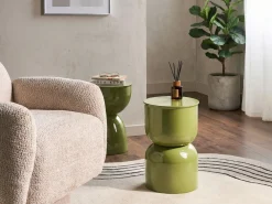 Tavolino LETTA Metallo Verde oliva