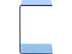 Tavolino LOURDES Vetro temperato Blu