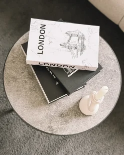 Tavolino MELODY Grigio effetto cemento