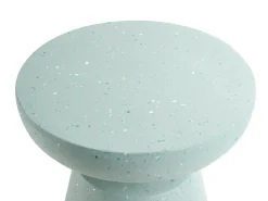 Tavolino MINCIO 45 cm 45 cm Effetto terrazzo Verde terrazzo