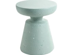 Tavolino MINCIO 45 cm 45 cm Effetto terrazzo Verde terrazzo