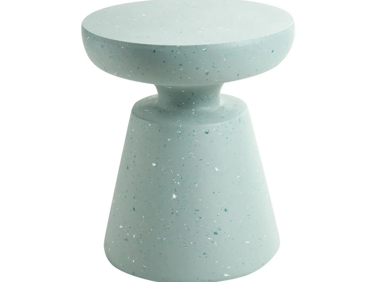 Tavolino MINCIO 45 cm 45 cm Effetto terrazzo Verde terrazzo