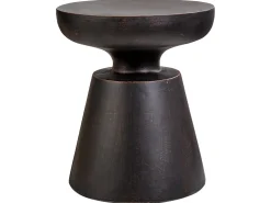 Tavolino MINCIO 45 cm 45 cm Nero