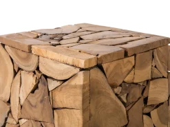 Tavolino NELSON Legno di teak Marrone
