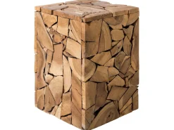 Tavolino NELSON Legno di teak Marrone