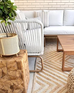 Tavolino NELSON Legno di teak Marrone