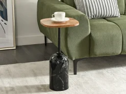 Tavolino OASIS Metallo Marrone/Nero