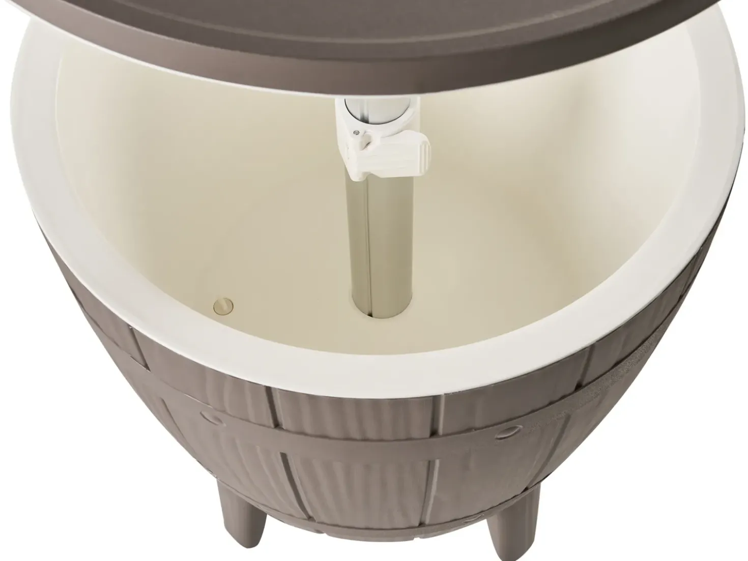 Tavolino portaghiaccio SILG 49 cm 49 cm Tortora