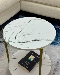 Tavolino REVA Marmo bianco