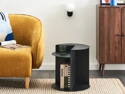 Tavolino TAGGART Metallo Nero