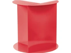 Tavolino TAGGART Metallo Rosso
