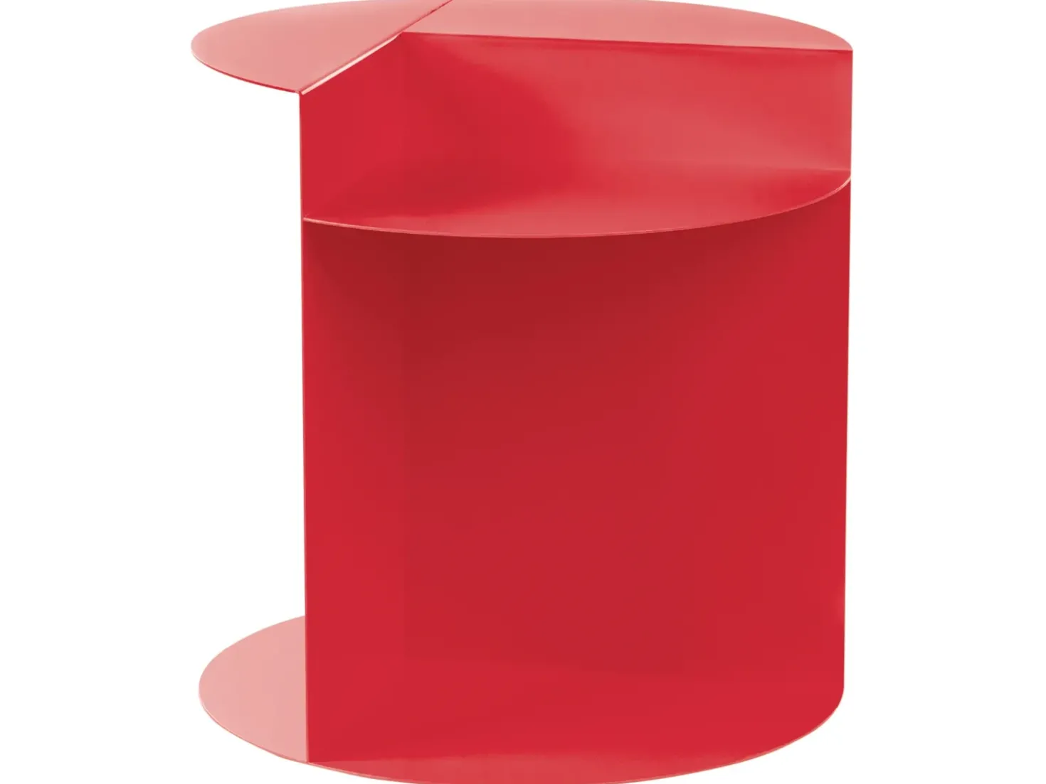 Tavolino TAGGART Metallo Rosso