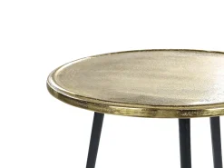 Tavolino TELFER Metallo Oro