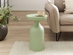 Tavolino TENJO Metallo Verde chiaro